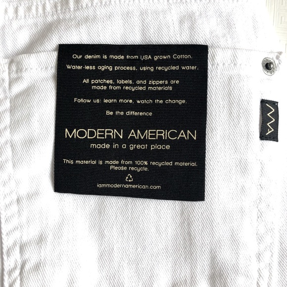 Modern American La Brea Long Short Vintage White - Picture 7 of 11